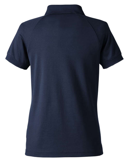 Harriton Women's Charge Snag and Soil Protect Polo M208W #color_Dark Navy