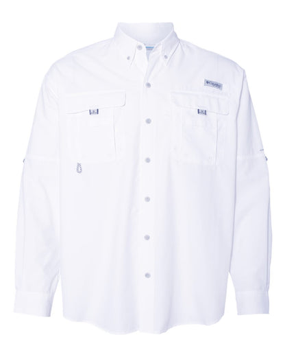 Columbia PFG Bahama™ II Long Sleeve Shirt 212463 #color_White