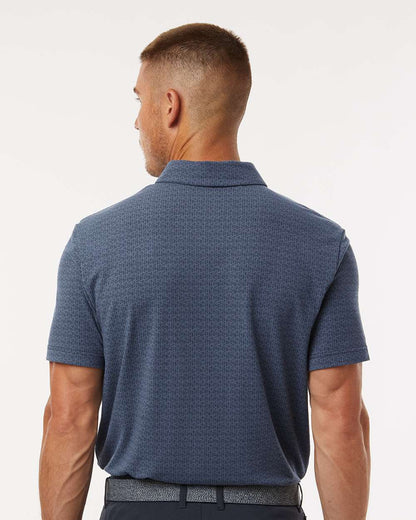 Adidas Men's Blended Printed Polo A702 #colormdl_Preloved Ink