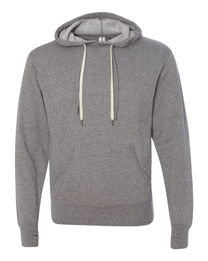 Independent Trading Co. Midweight French Terry Hooded Sweatshirt PRM90HT #color_Salt &amp; Pepper