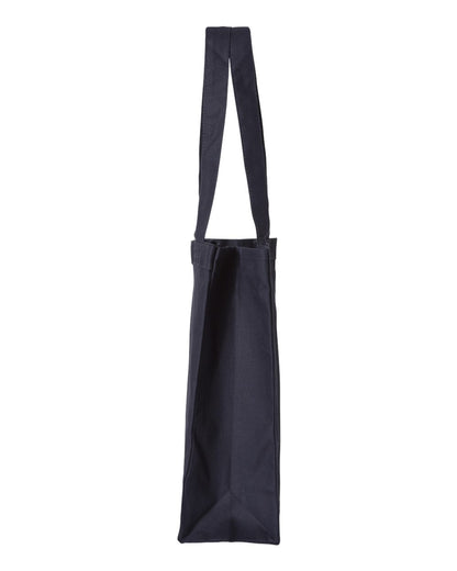 Q-Tees 12L Gussetted Shopping Bag Q1000 #color_Navy