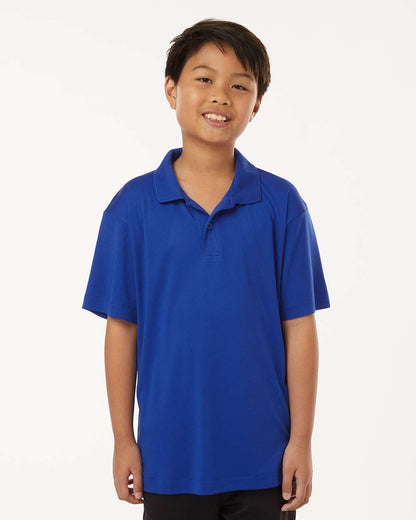 AllPro Youth Pro-Lock Performance Polo 41800Y #colormdl_Royal