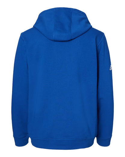 Adidas Unisex Fleece Hooded Sweatshirt A432 #color_Collegiate Royal