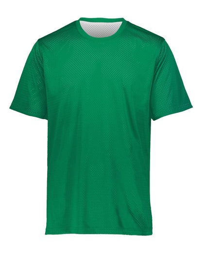 Augusta Sportswear Unisex Mesh Reversible Jersey 1602 #color_Kelly/ White