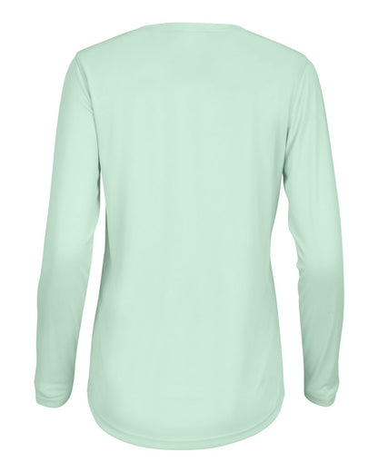 Paragon Women's Long Islander Performance Long Sleeve T-Shirt 214 #color_Mint Green
