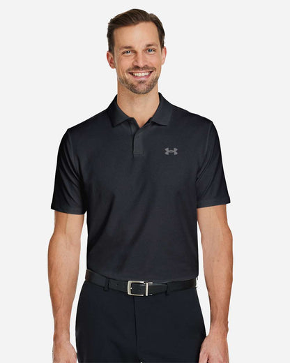 Under Armour Men's Performance 3.0 Golf Polo 1377374 #colormdl_Black/ PTC Grey