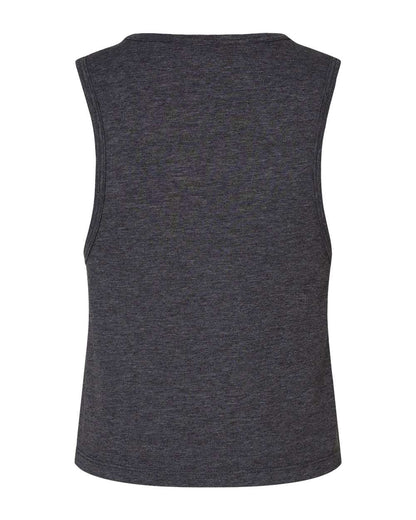 Next Level Women's Festival Crop Tank 5083 #color_Charcoal