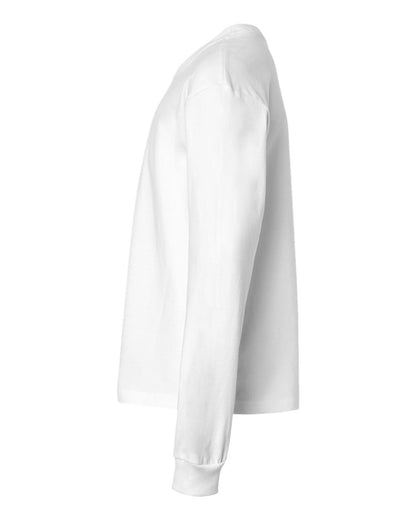 BELLA + CANVAS Youth 6oz. Heavyweight Long Sleeve Tee 3511Y #color_White