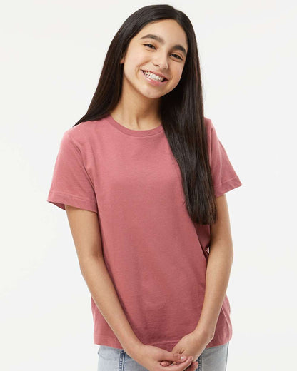 LAT Youth Fine Jersey Tee 6101 #colormdl_Rouge
