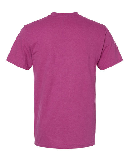 American Apparel Unisex CVC Tee 2001CVC #color_Heather Super Pink