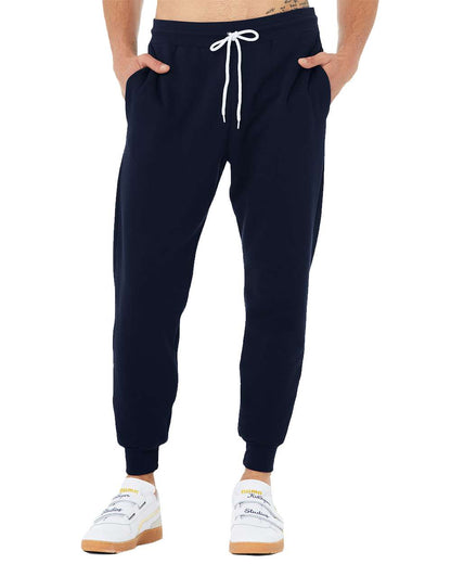 BELLA + CANVAS Sponge Fleece Jogger Sweatpants 3727 #color_Navy