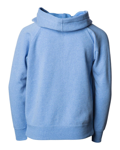 Independent Trading Co. Youth Lightweight Special Blend Raglan Zip Hood PRM15YSBZ #color_Pacific