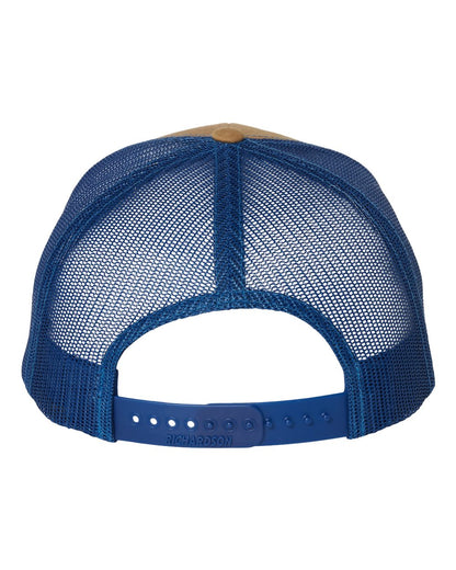 Richardson Snapback Trucker Cap 112 #color_Biscuit/ True Blue