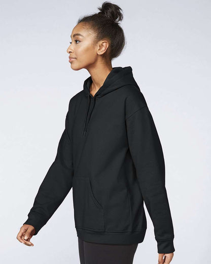 Gildan Unisex Softstyle® Midweight Hooded Sweatshirt SF500 #colormdl_Black