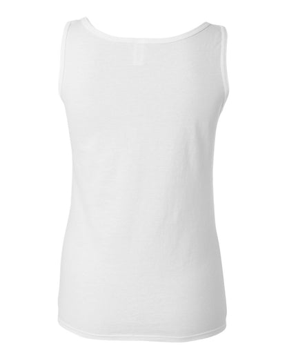 Gildan Women's Softstyle® Tank Top 64200L #color_White