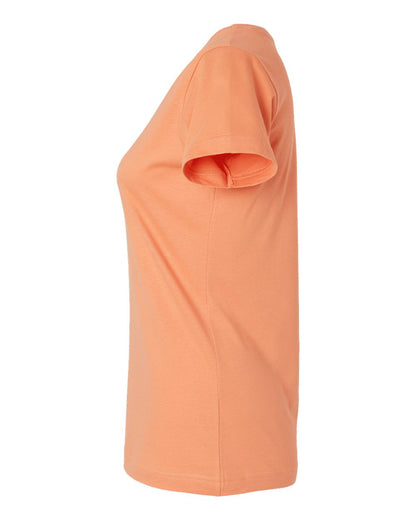 LAT Women's Fine Jersey Tee 3516 #color_Sunset