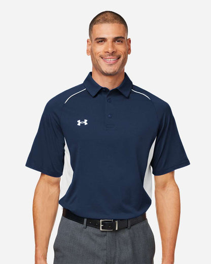 Under Armour Men's Title Polo 2.0 1383263 #colormdl_Midnight Navy/ White