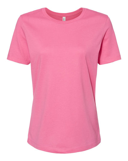 BELLA + CANVAS Women’s Relaxed Jersey Tee 6400 #color_Charity Pink