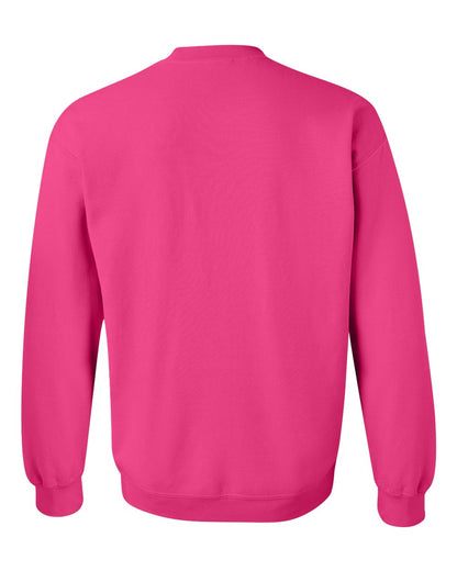 Gildan Unisex Heavy Blend™ Crewneck Sweatshirt 18000 #color_Heliconia