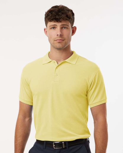 AllPro Men's Pique Polo 62800 #colormdl_Light Yellow