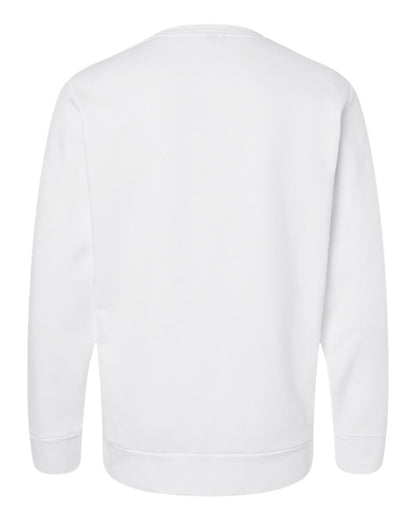 Adidas Unisex Fleece Crewneck Sweatshirt A434 #color_White