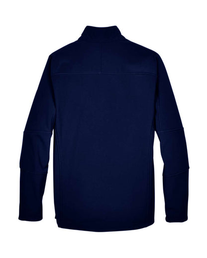 North End Men's Three Layer Fleece Bonded Shell Technical Jacket 88138 #color_Classic Navy