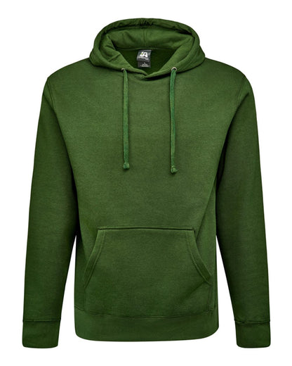 J. America Unisex BTB Fleece Hooded Sweatshirt 8720 #color_Forest Green