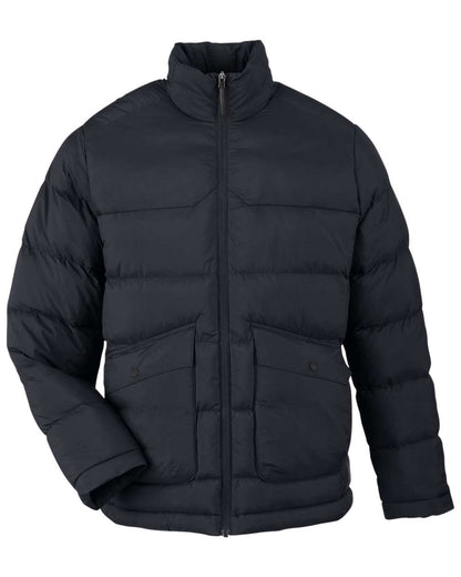 CORE365 Men's Inspire Puffer Jacket CE720 #color_Black