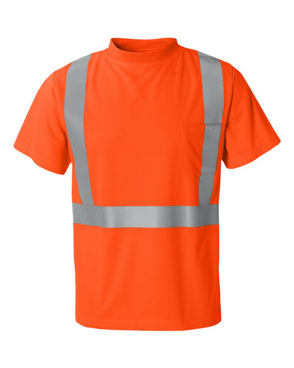 Kishigo Unisex High-Performance Microfiber T-Shirt 9110-9111 #color_Orange