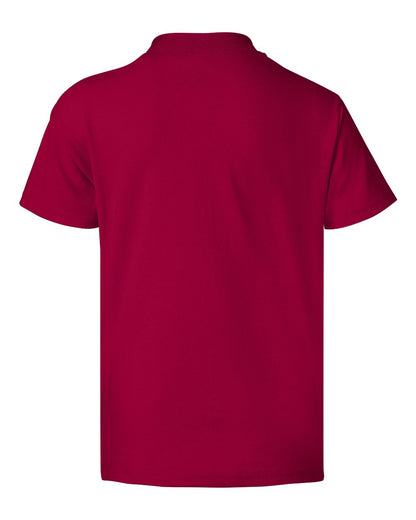 Hanes Ecosmart™ Youth T-Shirt 5370 #color_Deep Red