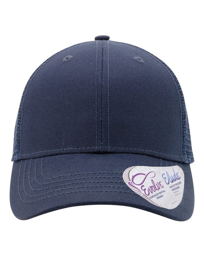 Infinity Her Women's Modern Trucker Cap CHARLIE #color_Dark Navy/ Navy