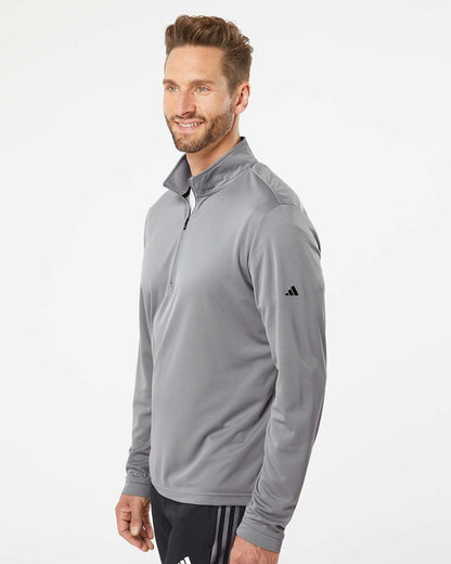 Adidas Men's Ultimate365 Lightweight Quarter-Zip Pullover A401 #colormdl_Grey Three