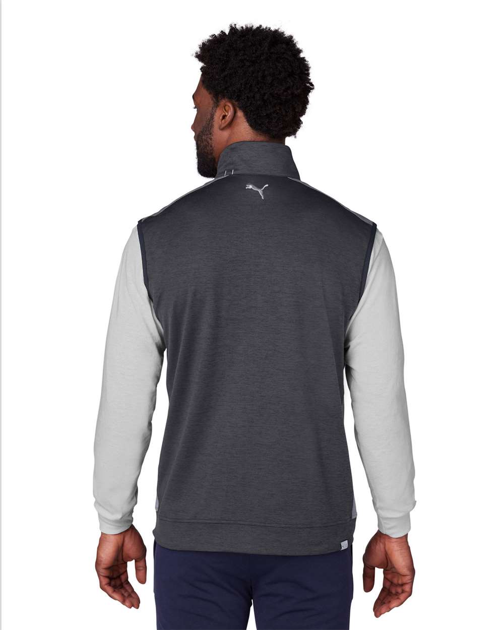 #colormdl_Puma Black Heather/ Quiet Shade