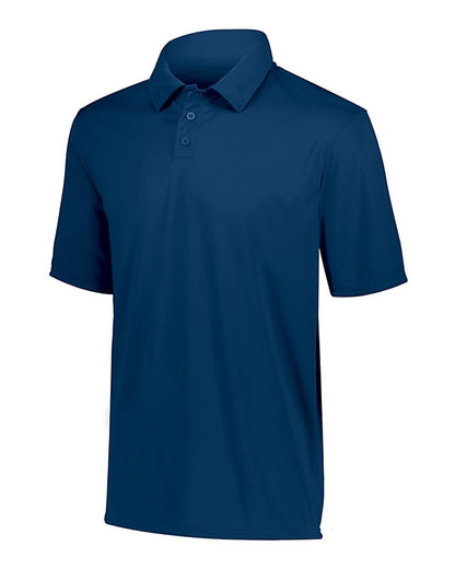 Augusta Sportswear Youth Vital Polo 5018 #color_Navy