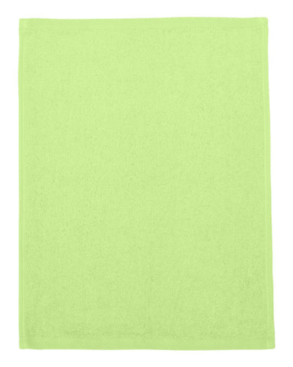 Q-Tees Hemmed Fingertip Towel T600 #color_Lime