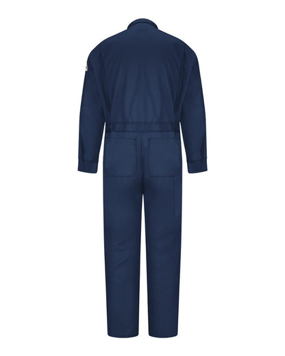 Bulwark Men's Tall Premium Coverall - Nomex® IIIA - 4.5 oz. CNB2T #color_Navy