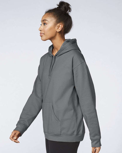 Gildan Unisex Softstyle® Midweight Hooded Sweatshirt SF500 #colormdl_Charcoal