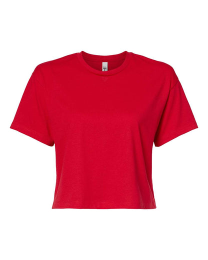 Next Level Women's Ideal Crop Top 1580 #color_Red