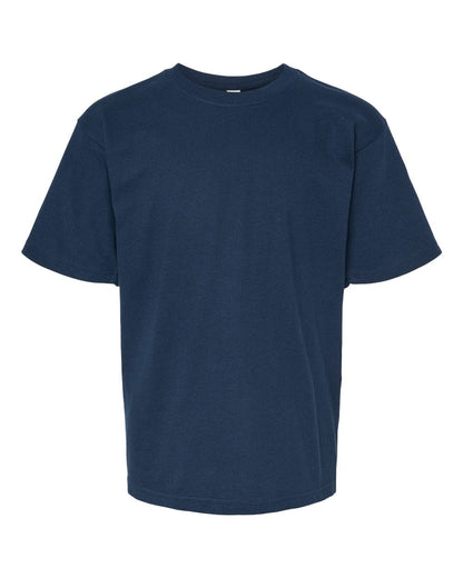 M&O Youth Gold Soft Touch T-Shirt 4850 #color_Deep Navy