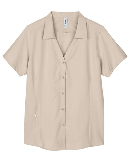 CORE365 Women's Ultra UVP® Marina Shirt CE510W #color_Stone