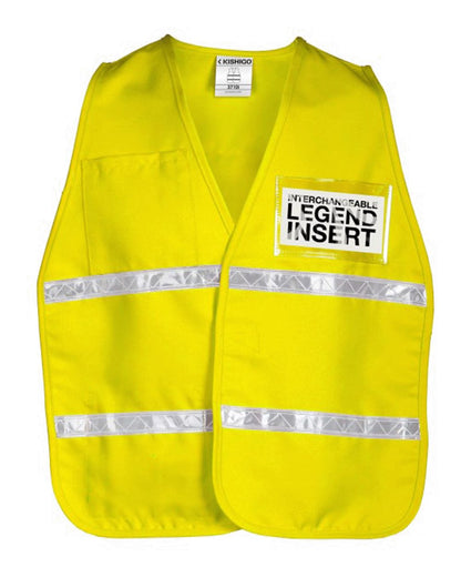 Kishigo Unisex 700 Series Incident Command Vest 3700 #color_3710I Yellow