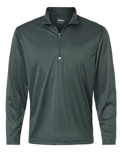Paragon Unisex Malibu Performance Quarter-Zip Pullover 350 #color_Carbon