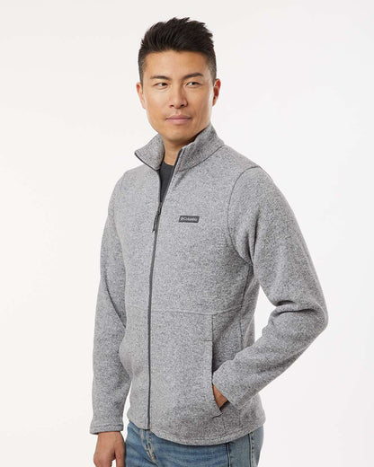 Columbia Men's Alto Pass™ Fleece Full-Zip Jacket 209574 #colormdl_City Grey Heather