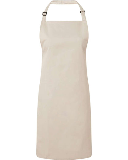 Artisan Collection by Reprime Recycled Bib Apron RP150 #color_Natural