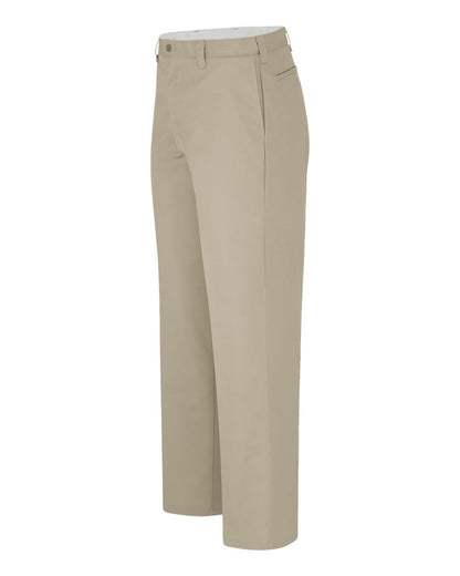 Dickies Men's Industrial Flat Front Pants LP92 #color_Desert Sand - 37 Unhemmed