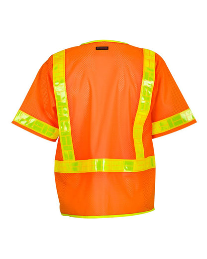 Kishigo Unisex Oralite® Mesh Vest 1202A #color_Orange