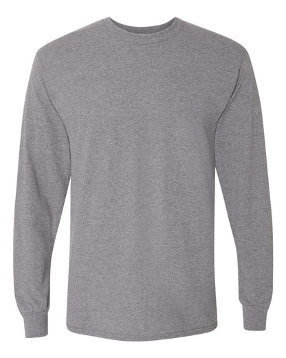 Gildan Unisex DryBlend® 50/50 Long Sleeve T-Shirt 8400 #color_Graphite Heather