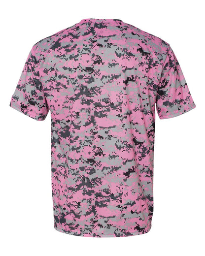 Badger Men's Digital Camo T-Shirt 4180 #color_Pink Digital