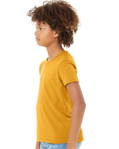 BELLA + CANVAS Youth Jersey Tee 3001Y #colormdl_Mustard