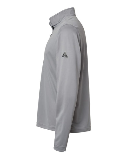 Adidas Lightweight Quarter-Zip Pullover A401 #color_Grey Three